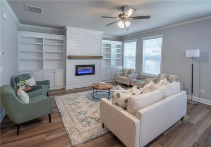 New construction Townhouse house 5505 Leyland Trl, Flowery Branch, GA 30542 - image 8
