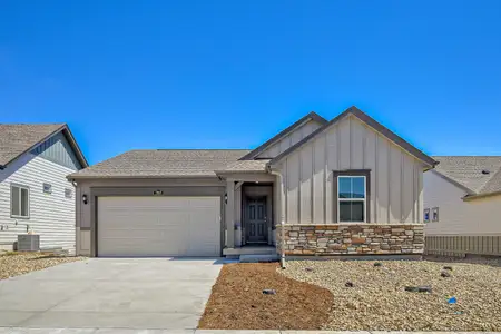 New construction Single-Family house 7893 Desert Wrangler Dr, Colorado Springs, CO 80908 plan Hartford - image
