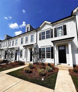 New construction Townhouse house 8025 Jacey Lane, Huntersville, NC 28078 The Parkdale- photo 0