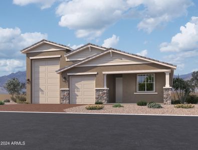 New construction Single-Family house 5530 W Paseo Wy, Laveen, AZ 85339 Opal- photo 0 0