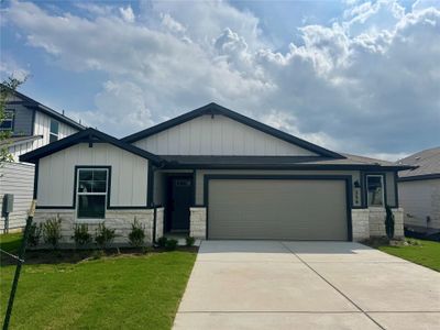 New construction Single-Family house 258 Texas Agate Dr, Kyle, TX 78640 plan The Gage (801) - image