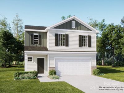 New construction Single-Family house 3313 Crawford Ave, Gastonia, NC 28052 plan Crane - image