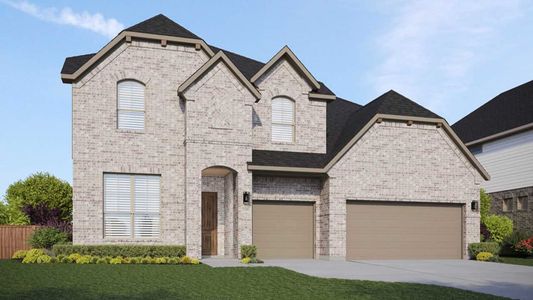 New construction Single-Family house 13223 Glacier View Ln, Iowa Colony, TX 77583 plan Dartmouth - image