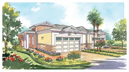 New construction Single-Family house 2323 Datura Lp, St. Cloud, FL 34772 plan Daytona - image