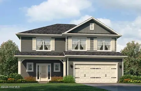 New construction Single-Family house 120 White Bark Ave, Rocky Mount, NC 27804 plan 2131 - image