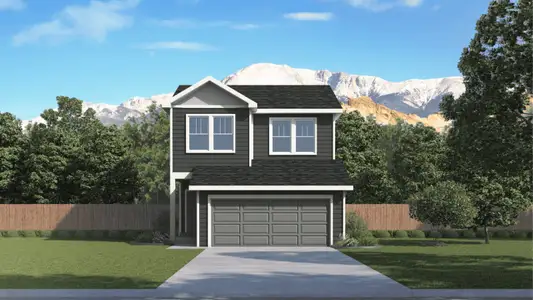 New construction Single-Family house 6689 Raven Ridge Ter, Colorado Springs, CO 80925 plan Osprey - image