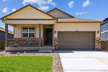 New construction Single-Family house 2218 Crosswind St, Fort Lupton, CO 80621 CHATHAM- photo 0