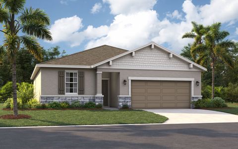 New construction Single-Family house 3724 Dusty Miller Place, Haines City, FL 33844 - photo 0