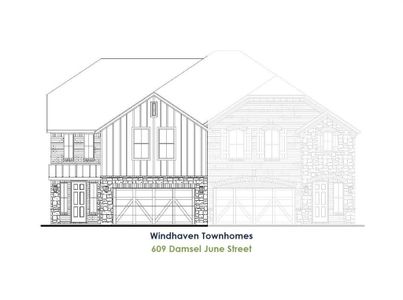 New construction Townhouse house 609 Damsel June St, Lewisville, TX 75056 - image