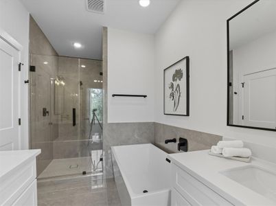 New construction Single-Family house 1802 Del Norte St, Unit C, Houston, TX 77018 - image 14