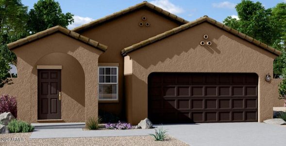 New construction Single-Family house 5642 E Hornblende Wy, San Tan Valley, AZ 85144 - image