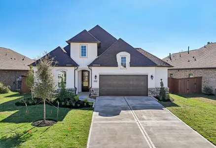 New construction Single-Family house 13040 Soaring Forest Dr, Conroe, TX 77302 plan Plan 4125 Elevation C - image