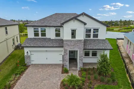 New construction Single-Family house 5686 Jeffries Wy, Wesley Chapel, FL 33545 plan Santa Monica - image