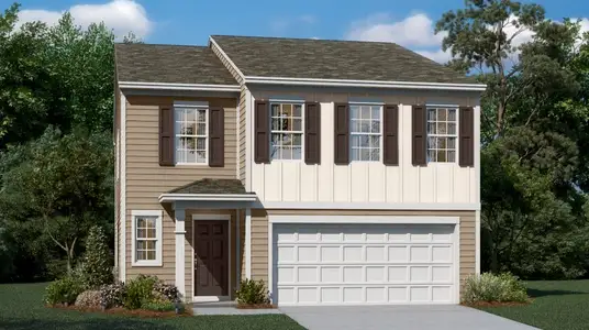 New construction Single-Family house 1304 Hugh Mack Ct, Spartanburg, SC 29303 plan Frost - image