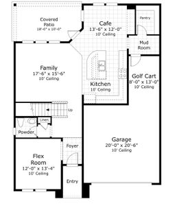 New construction Single-Family house 41 Seabrook Village Ave, Nocatee, FL 32081 plan The Manatee at Seabrook Village - image 7