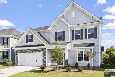 New construction Single-Family house 3003 Dog Rose Dr, Durham, NC 27703 plan Victor - image