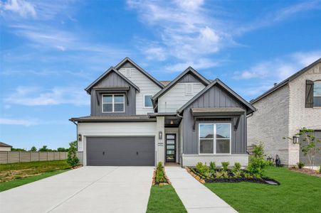 New construction Single-Family house 2455 Mission Heights Wy, Manvel, TX 77578 plan The Antonio - image