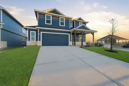 New construction Single-Family house 121 Cougar Hill Dr, Jarrell, TX 76537 plan Concho - image