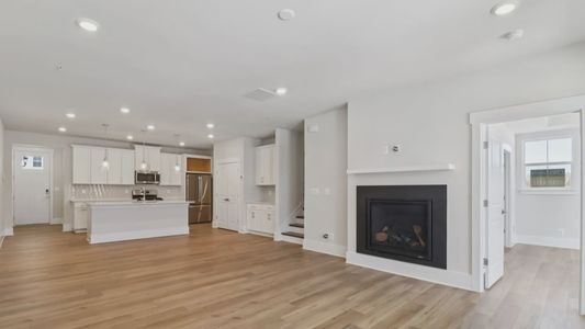 New construction Townhouse house 1433 Twin Leaf Rd, Fort Mill, SC 29715 plan The Awaken - image