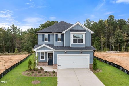 New construction Single-Family house 301 Providence Springs Ln, Fuquay Varina, NC 27526 plan Morrison - image