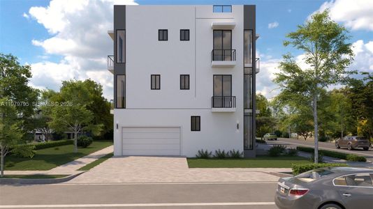 New construction Townhouse house 1302 Ne 32Nd St, Unit 2, Oakland Park, FL 33334 - image