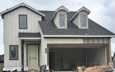 New construction Single-Family house 5203 Getty Ln, Iowa Colony, TX 77578 Bluebell- photo 0
