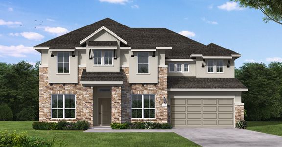 New construction Single-Family house 5717 Satchel Trl, New Braunfels, TX 78130 - image