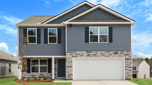 New construction Single-Family house 311 Roocroft Ct, Fountain Inn, SC 29644 plan Penwell - image