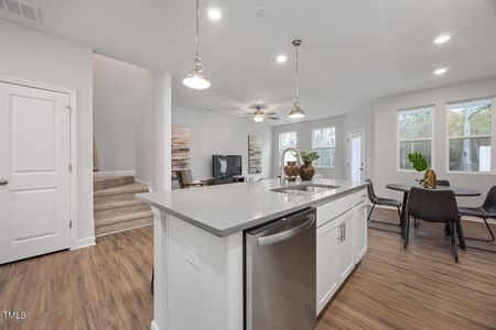 New construction Townhouse house 3854 Well Fleet Dr, Fuquay Varina, NC 27526 The Graham Interior- photo 11 11