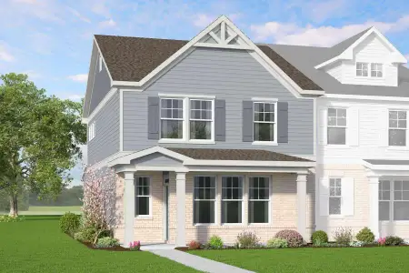 New construction Townhouse house 959 Alma Railway Dr, Wake Forest, NC 27587 plan Scotsman - image