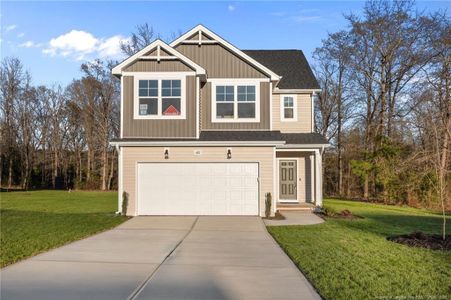 New construction Single-Family house 482 Black Duck Ln, Lillington, NC 27546 plan Onslow - image