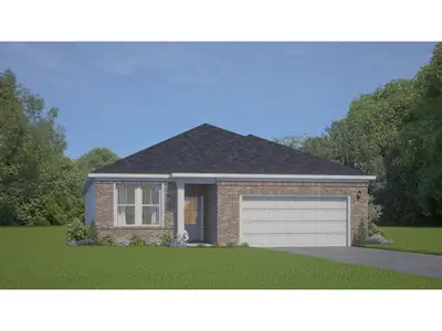 New construction Single-Family house 6503 Lowrie Block, San Antonio, TX 78239 plan The Glenwood E - image