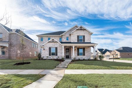 New construction Single-Family house 1591 Allegro Dr, Frisco, TX 75036 plan Hampshire III - image