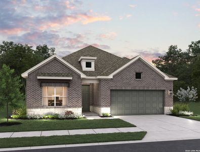 New construction Single-Family house 311 Nottabi Rd, Adkins, TX 78101 plan Alyssa - image
