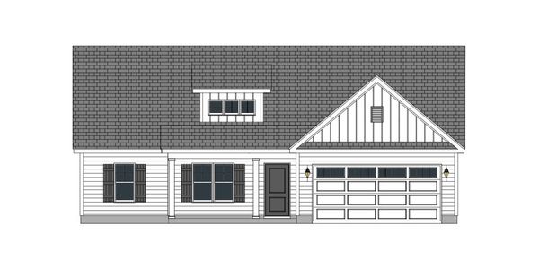 New construction Single-Family house 2340 Rhinestone Dr, Winterville, NC 28590 plan Jordan - image