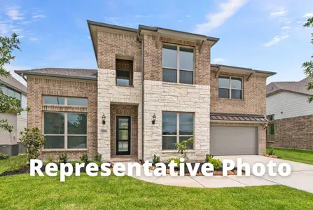 New construction Single-Family house 17713 Absinthe Dr, Austin, TX 78738 The Parker II- photo 0