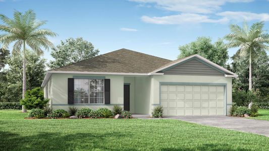 New construction Single-Family house 1682 Sw Angelico Lane, Port Saint Lucie, FL 34983 The Maple- photo 0