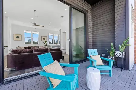 New construction Townhouse house 203 Carroll St, Fort Worth, TX 76107 - image