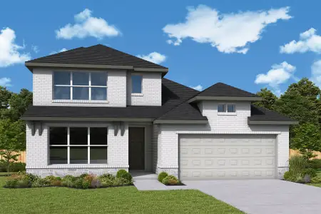 New construction Single-Family house 1903 Lost Cedar, New Braunfels, TX 78132 plan The Linnea - image