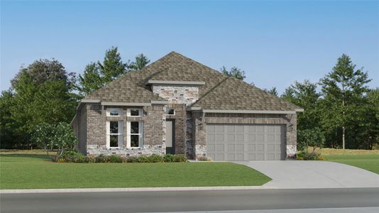 New construction Single-Family house 117 Brabham Lp, Hutto, TX 78634 plan Niles - image