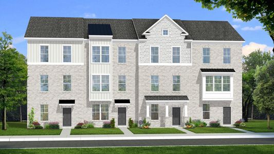 New construction Townhouse house 201 Daybreak Lane, Newnan, GA 30265 Landon- photo 0