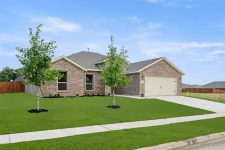 New construction Single-Family house 733 Stone Eagle Dr, Azle, TX 76020 plan Cromwell II - image