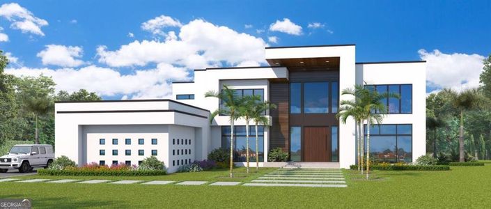 New construction Single-Family house 6711 Bishop Rd, Fairburn, GA 30213 plan Serene - image