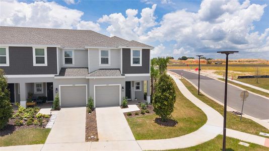 New construction Townhouse house 7771 Waterscape, Groveland, FL 34736 - image