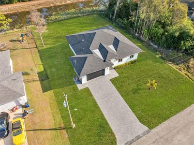 New construction Single-Family house 337 Jourferie Rd, Lehigh Acres, FL 33974 plan Grenada - image