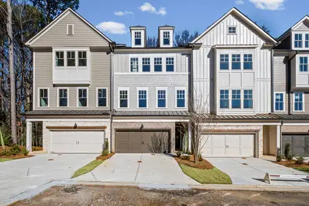 New construction Townhouse house 1981 American Wy, Kennesaw, GA 30144 plan The Kennedy - image