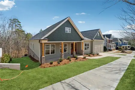 New construction Single-Family house 9089 Hanover St, Lithia Springs, GA 30122 Carver- photo 1 1