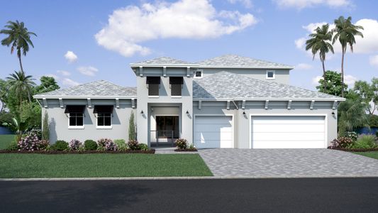 New construction Single-Family house 8417 Golden Beach Ct, Parrish, FL 34219 Hawk- photo 0 0