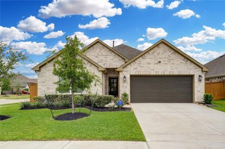 New construction Single-Family house 8603 Sun Coral Dr, Cypress, TX 77433 plan Pizarro - Smart Series - image
