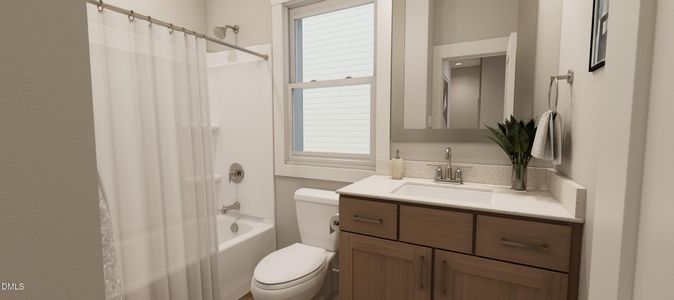 New construction Townhouse house 3017 White Rail Dr, Fuquay Varina, NC 27526 plan Cora Interior Unit - image 7